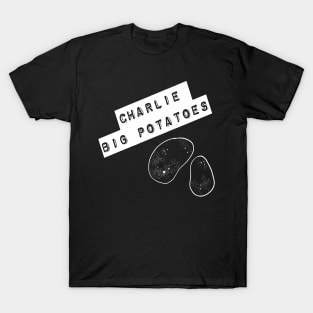 Charlie Big Potatoes Cockney London Design T-Shirt